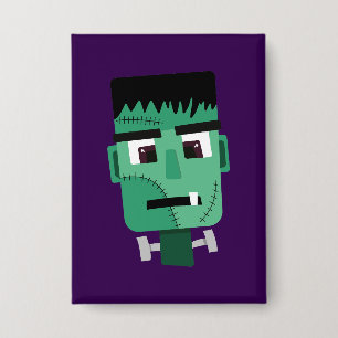 Badge Illustration du monstre de Frankenstein