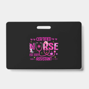 Badge Infirmière certifiée