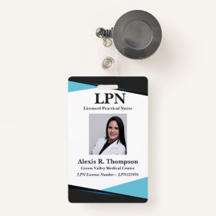 Badge Infirmière LPN unique