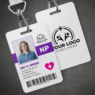 Badge Infirmière praticienne professionnelle NP Photo et