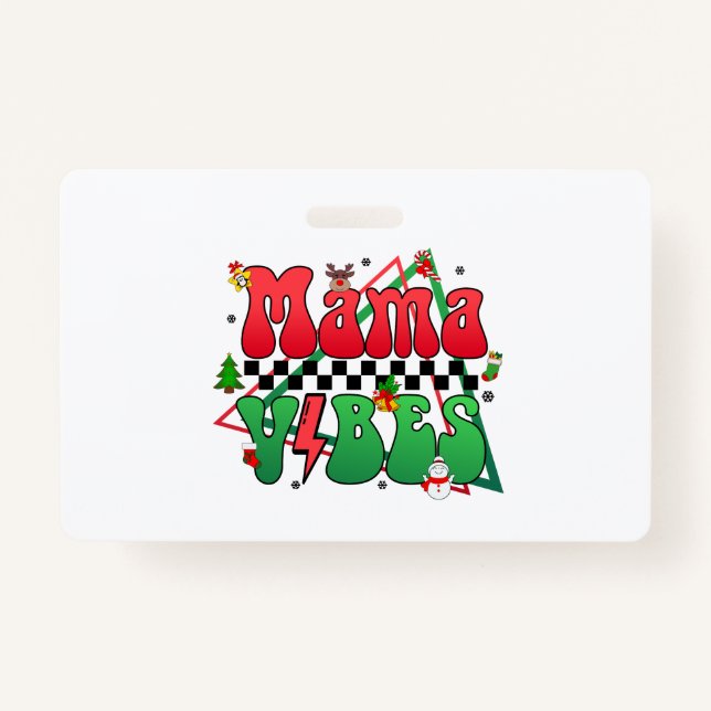 Badge Insigne de Noël (Devant)