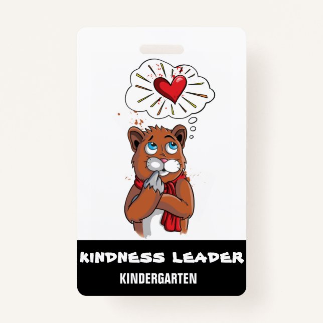 Badge Insigne de passe-passe de Kindness Leader (Devant)