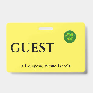 Badge Insigne "GUEST" de base