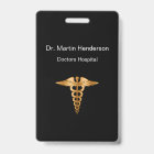 Insigne Médicale chic d'identification de bureau