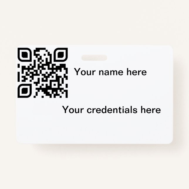 Badge insigne Qr (Devant)