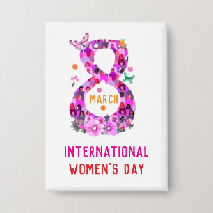 Badge Inspire Inclusion International Women's 8 mars