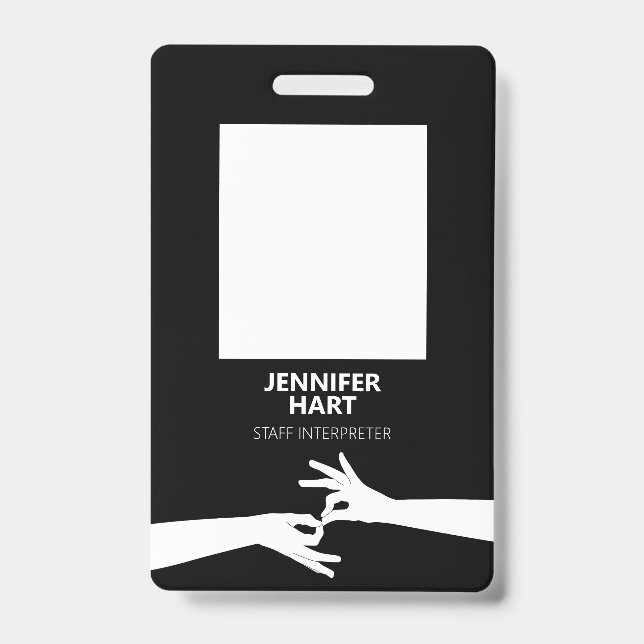 Badge Interprète (Avant)