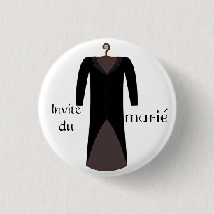 Badge invité du marié