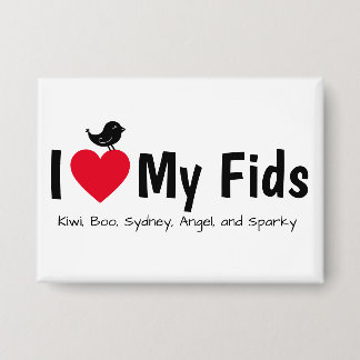 Badge J'aime mes Fids Canari Pinson