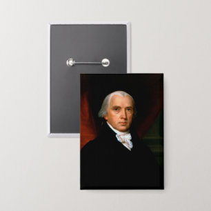 Badge James Madison le 4e Président : L'Amérique colonia