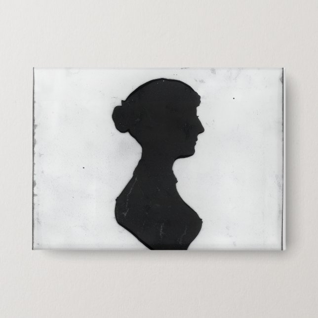 Badge Jane Austen's Silhouette (Recto)