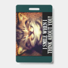 Je souris quand je pense à toi