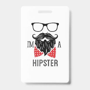 Badge Je suis un Hipster
