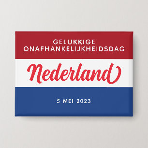 Badge Jour de l'indépendance de Pays-Bas