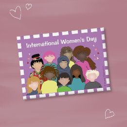 Badge Journée internationale des femmes | Bouton à broch