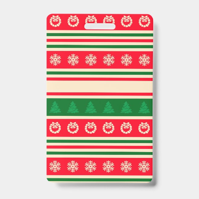 Badge Joyeux Noël (Avant)