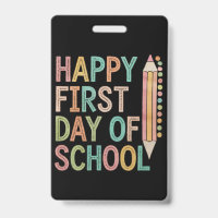 Joyeux premier jour de rentrée scolaire