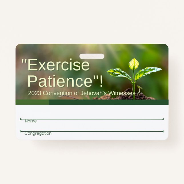 Badge JW | 2023 Conv régional anglais et espagnol (Devant)