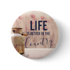 La vie est meilleure dans le pays Citation avec La