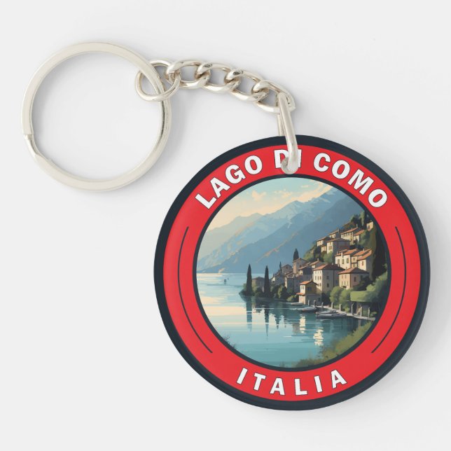 Badge Lago di Como Italie (Devant)