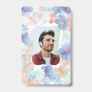 Badge L'amour pur comme une Fleur