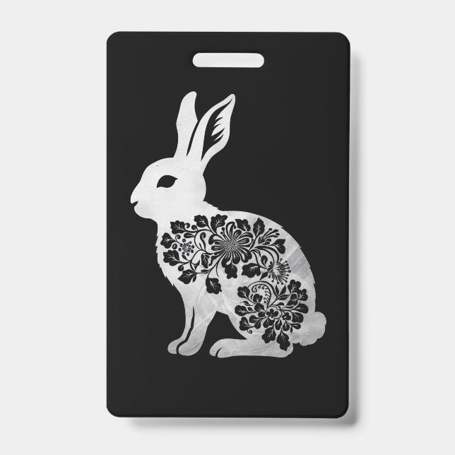 Badge Lapin de Pâques (Avant)