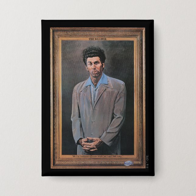 Badge Le Portrait de Kramer (Recto)