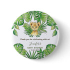 Lion Jungle Animaux Verdure Baby shower neutre