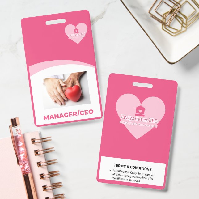 Badge Liviys Cares Logo (Office)