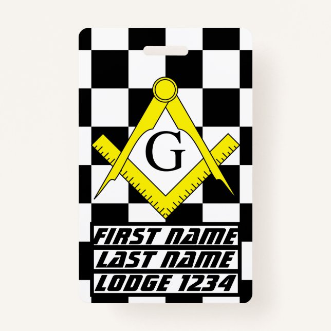 Badge Loge maçonnique (Devant)