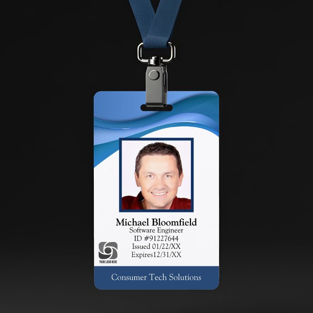 Badge Logiciel d'informatique moderne Société informatiq (Créateur téléchargé)