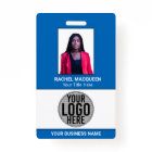 Logo Code-barres de l'employé Nom de l'entreprise