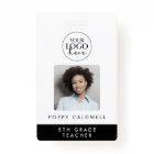 Logo de typographie Chic Photo Employé ou ID ensei