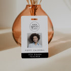 Logo de typographie Chic Photo Employé ou ID ensei