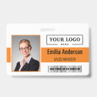 Logo d'entreprise personnalisé Code à barres - Pho