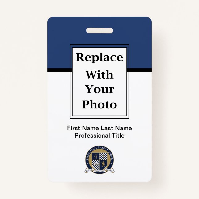 Badge Logo D'Entreprises Budgétaires Insignes Et Code-Ba (Devant)