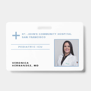 Badge Logo du médecin Médicale lumière de l'hôpital - ID