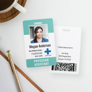 Badge Logo et carte d'identité personnalisés pour les em