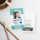 Logo et ID photo des employés de l'hôpital