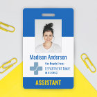 Logo et ID photo des employés de l'hôpital