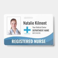 Logo personnel de l'hôpital personnalisé Photo et 