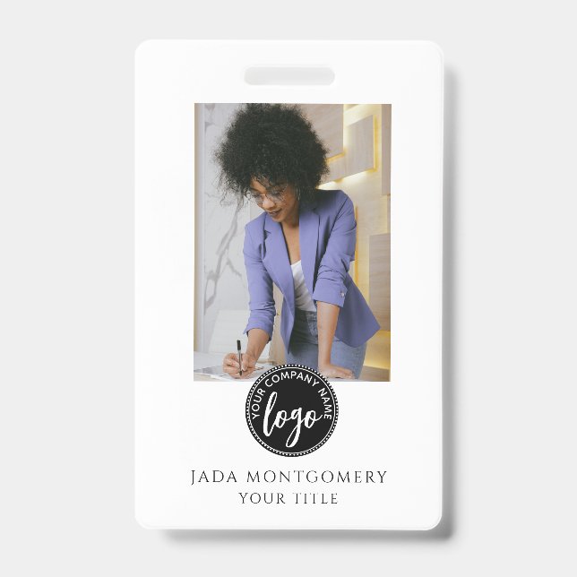 Badge Logo photo moderne (Front)