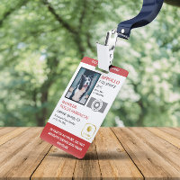 Logos et ID photo Red White Service Chien
