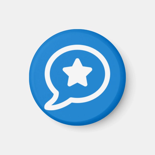 Badge Magnet - Praise (Front)