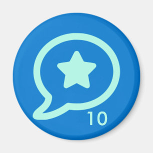 Badge Magnet - Praise 10