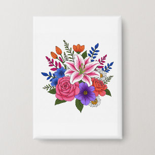 Badge Magnifique Bouquet