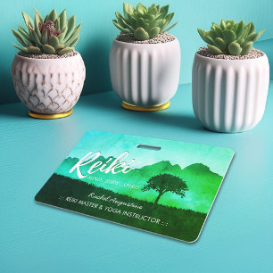 Badge Maître Reiki Naturel instructeur de Yoga Méditatio