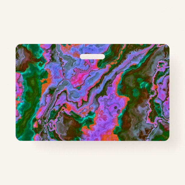 Badge Marbre aigre (Devant)