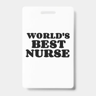 BADGE MEILLEURE INFIRMIÈRE