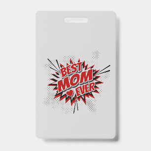Badge Meilleure Maman de Tous les Temps